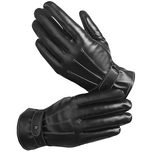 Fashion Dresses Mens Touch Screen Warm Winter Leather Gloves