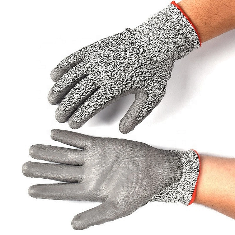 Anti-cutting Safety Gloves Free size Coating Industrial Gloves Cut Resistant Gloves