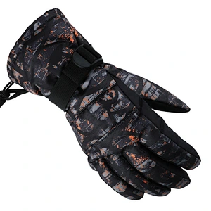High Quality Durable Windproof And Waterproof Ski Sports Gloves Winter Thick Warm Gloves