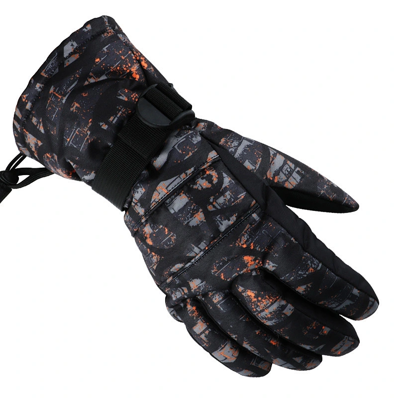 High Quality Durable Windproof And Waterproof Ski Sports Gloves Winter Thick Warm Gloves