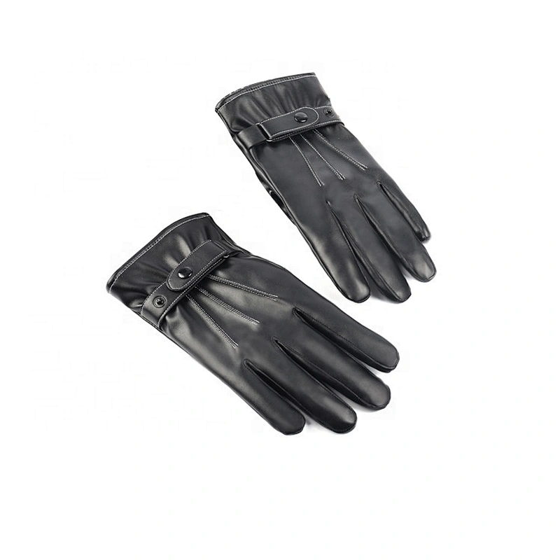 Fashion Dresses Mens Touch Screen Warm Winter Leather Gloves