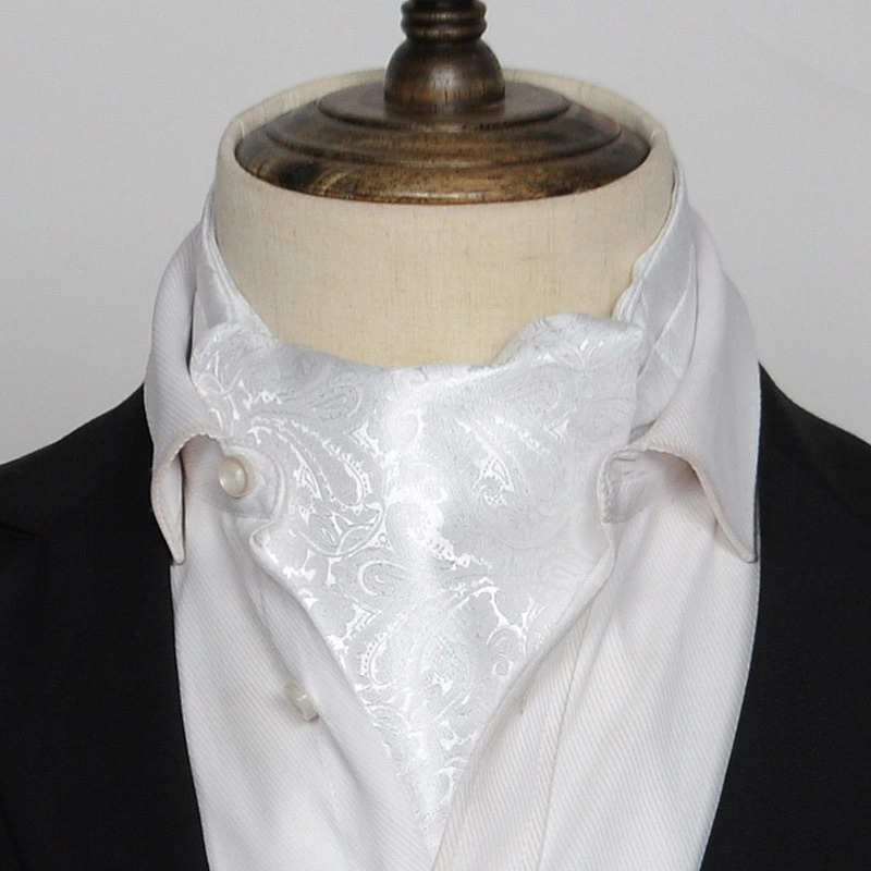 British Vintage Suit Scarf Shirt Neckline fashion mens business scarf