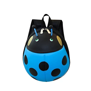 2019 New Fashion Ladybug Children Backpack Kids Toddler Hard Shell School Backpack