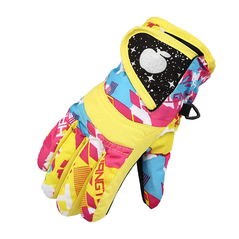 New Style Kids Children Outdoor Ski Snowboarding Gloves Winter Warm Waterproof Gloves
