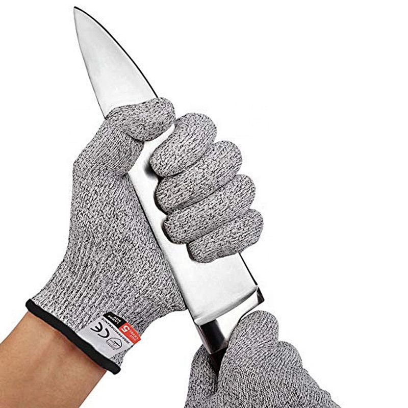 Level 5 HPPE Food Cut-proof Gloves Hand Protection Cut Resistant Safety Glove