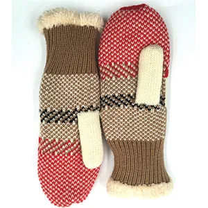 Winter Gloves Knitted Woman Gloves Soft Thick & Extremely Warm Mittens