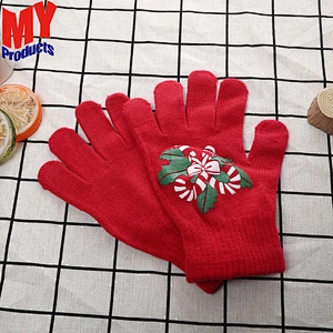 Kids cooking gloves boxing gloves custom logo industrial cotton glove