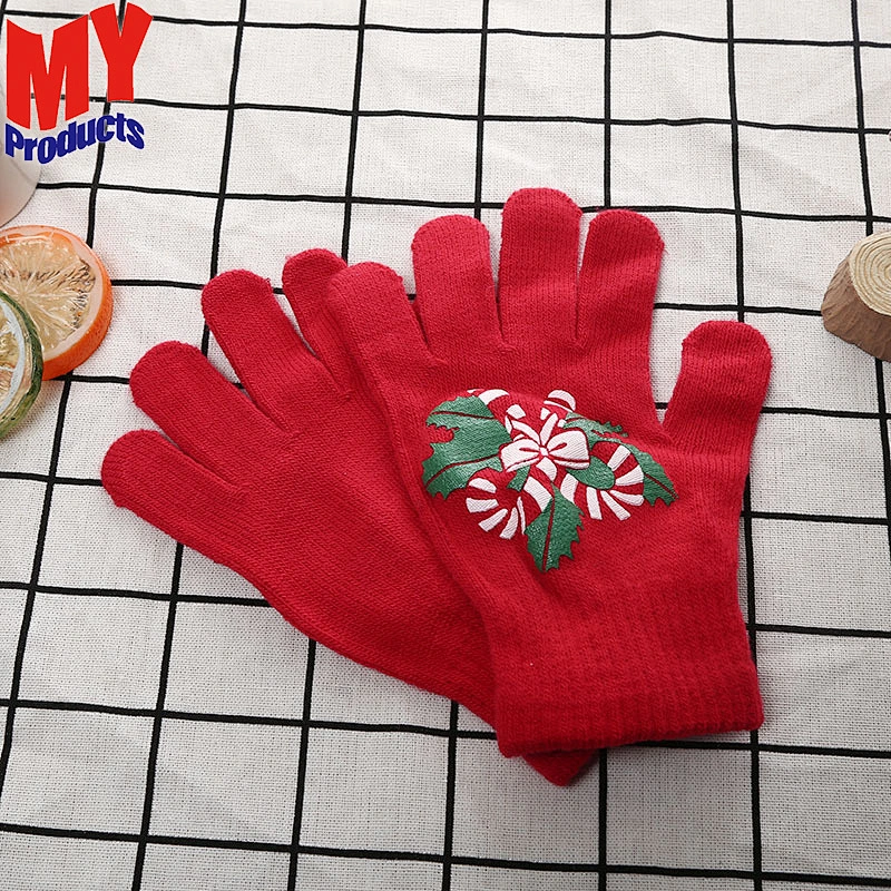 Kids cooking gloves boxing gloves custom logo industrial cotton glove