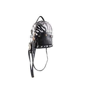 Custom High Quality New Trend Mini Backpack Black Leather Backpack Women