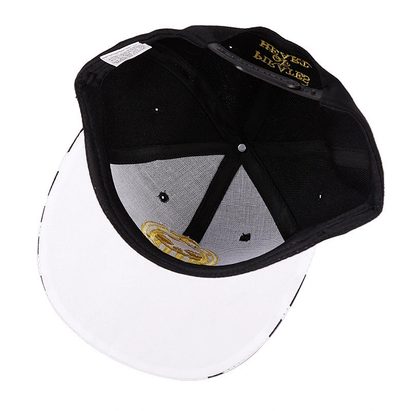 Wholesale Fashion Baseball Cap Custom Metal Logo Snapback Hats