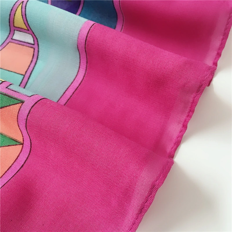 2020 new mercerized cotton encrypted Bali yarn print ladies bali yarn  tassel scarf summer cotton