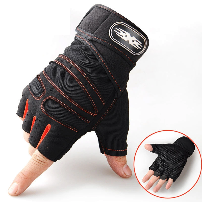 High Elastic Breathable Outdoor Sports Cycling Wear-resisting Non-slip bike riding bicycle Half Finger Gloves
