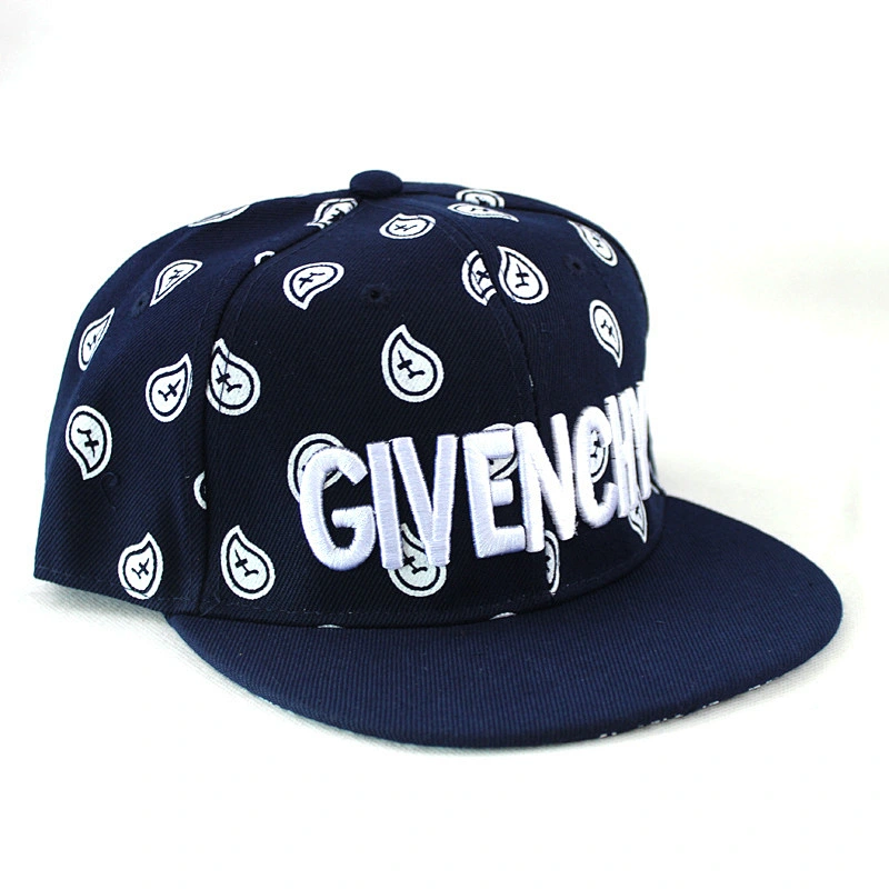 China Factory Custom Top Quality 6 Panel Leather Patch Nylon Yupoong Classic Mesh Snapback Caps