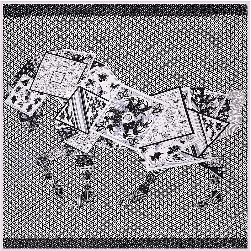 Manufacturer 130cm printed large square travel scarf manufacturer twill women long silk square scarf