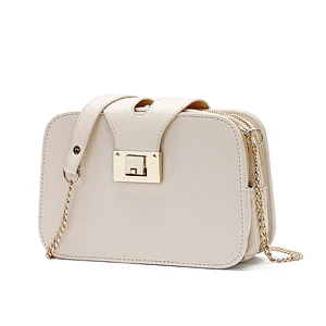 2019 High quality hot selling lady shoulder bag pu leather messenger bags