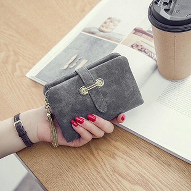2019 Hot Selling Custom Mini Fashionable PU Wallet Hand Purse For Women