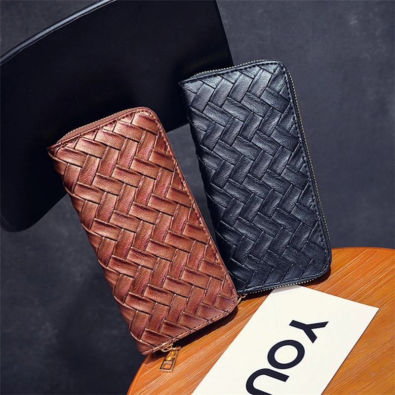2019 Fashion Ladies Long Purse Young Girl'S Leather Wallet