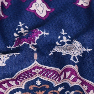New designs made ethnic tassel long shawl women cotton print scarf