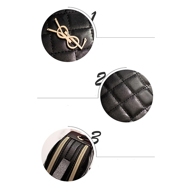 2020 New Customized Fashion Portable Lady Girls Shoulder Bag Quilting Sling Handbag PU Womens Crossbody Bags