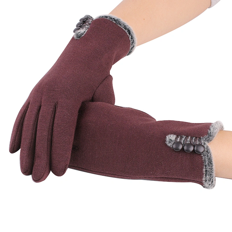 Womens Touch Screen Phone Gloves Windproof Gloves Winter Warm Wear Gloves