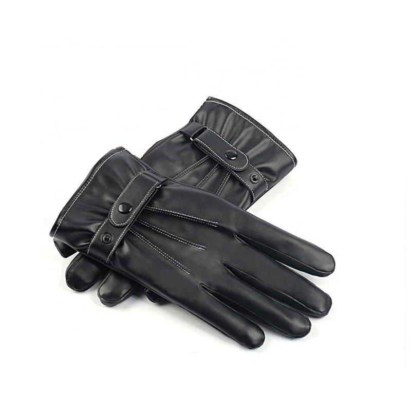 Fashion Dresses Mens Touch Screen Warm Winter Leather Gloves