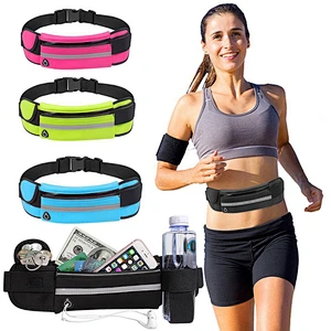 New style running waist pack fanny bags sport bag with adjustable belt