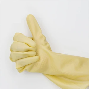 Latex nitrile coated cotton safety working glove