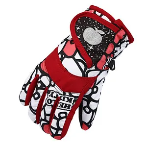 New Style Kids Children Outdoor Ski Snowboarding Gloves Winter Warm Waterproof Gloves