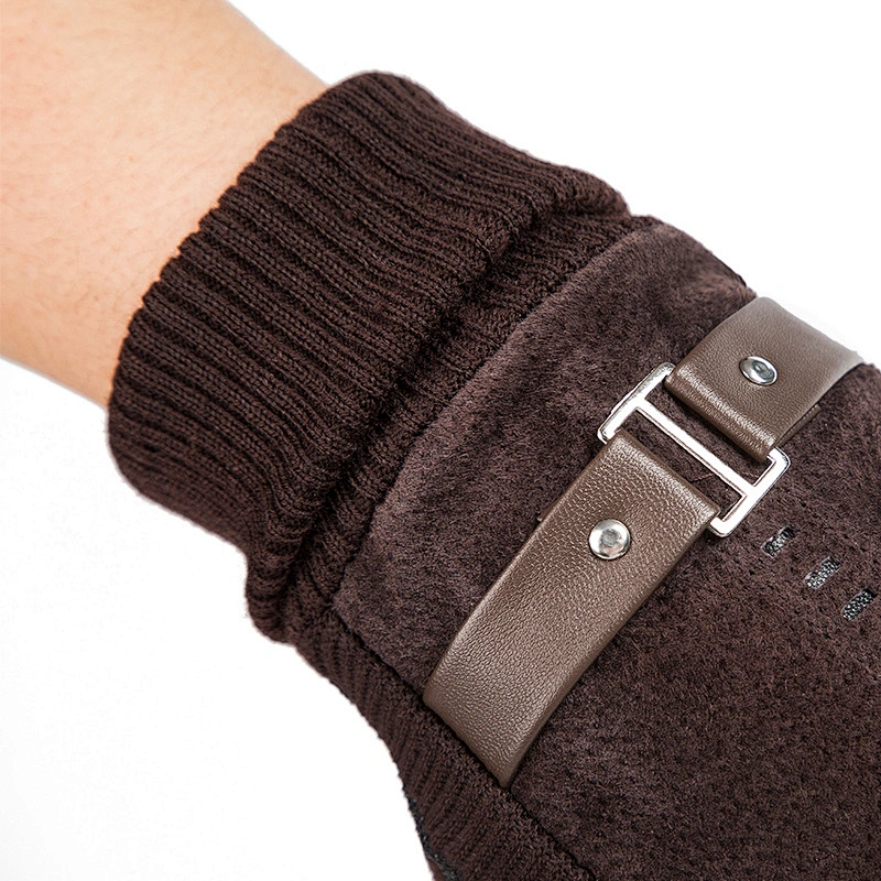 Outdoor Cycling Sports Touch Screen Gloves Winter Warm Gloves For Men
