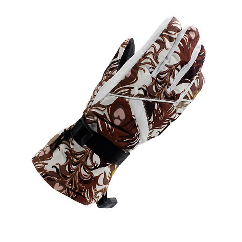 Custom Snow Winter Kids Ski Gloves Waterproof Ski Children Sport Gloves