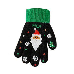 Newest Selling Unisex Christmas Custom Gloves Touch Screen Gloves Winter Outdoor Warm Gloves