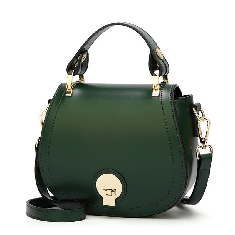 New elegant women pu leather crossbody bags chain lady shoulder bag