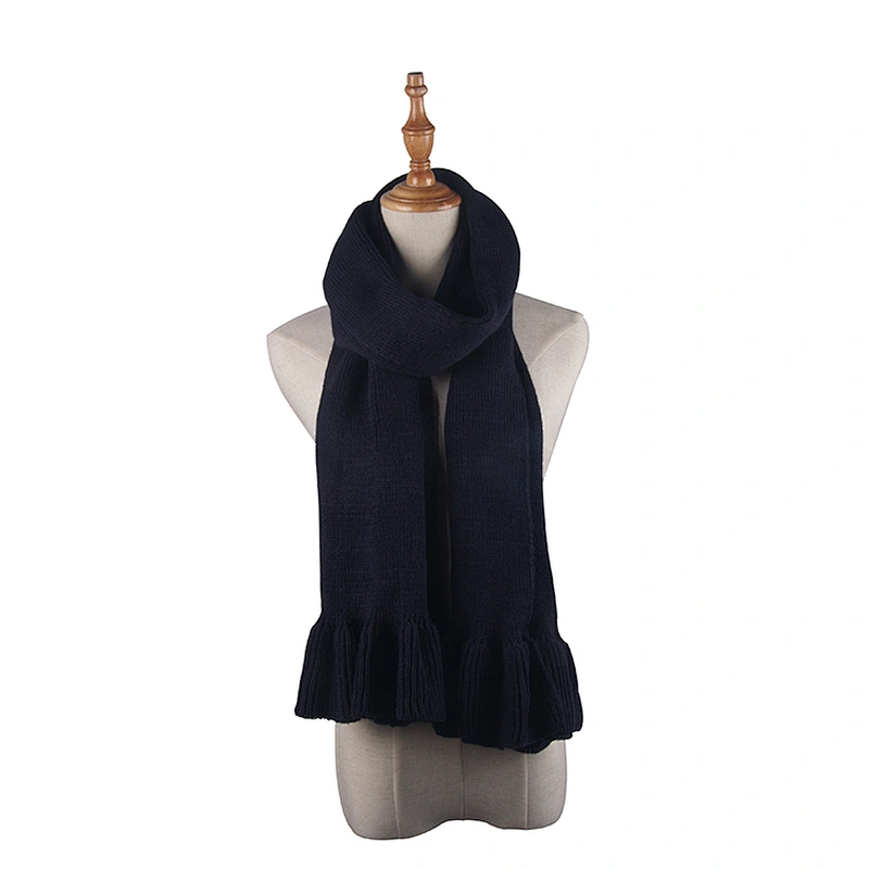 74 color multi-style plaid and solid color tassel Keep warm 100% acrylic winter scarf