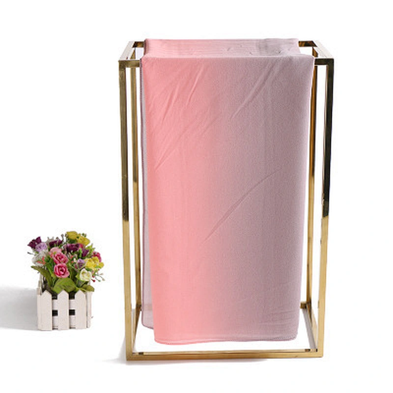 High-quality hand-painted gradient shawl pearl chiffon plain hijabs women headscarf hijab