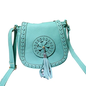 Factory direct China wholesale bohemian style pu leather crossbody bag for women