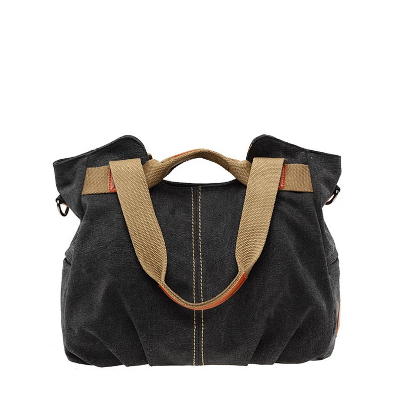 2020 Hot Product New Fashion Canvas Shoulder Bag Casual Handbags For Women