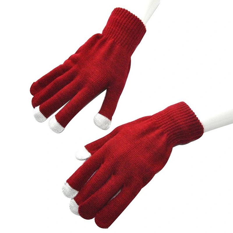 Hot Sale Winter Men Women Touch Screen Gloves Knit Soft Warm Winter Gloves