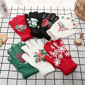 Kids cooking gloves boxing gloves custom logo industrial cotton glove