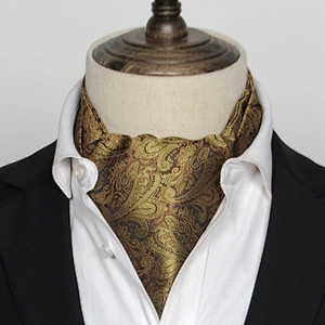 British Vintage Suit Scarf Shirt Neckline fashion mens business scarf