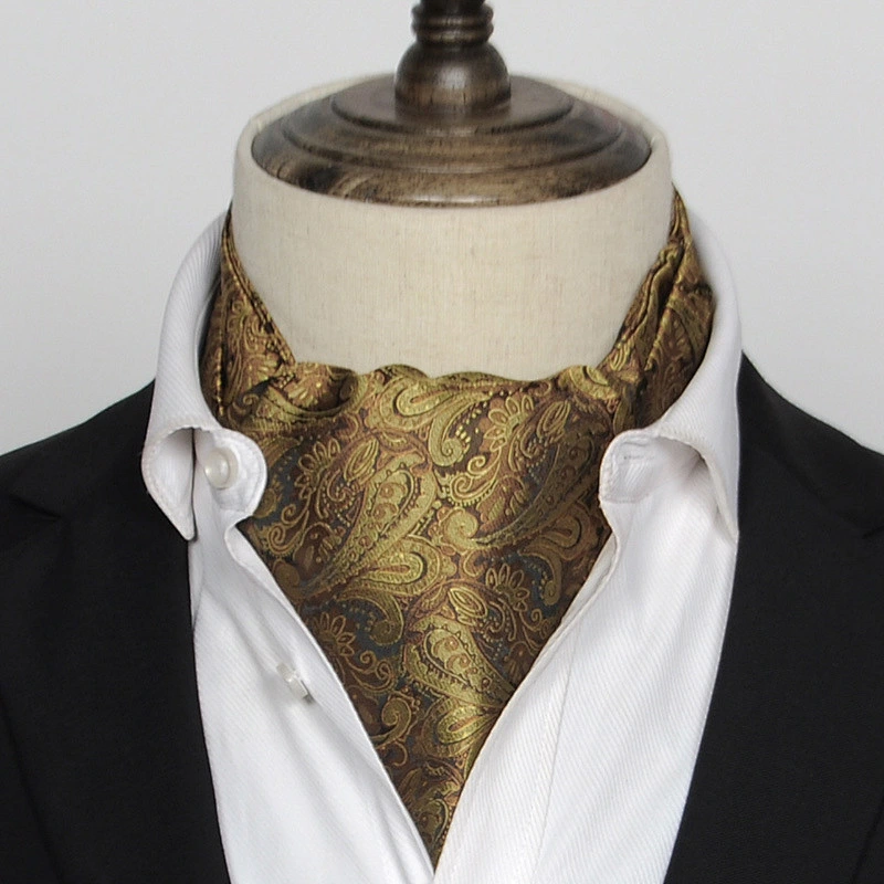British Vintage Suit Scarf Shirt Neckline fashion mens business scarf