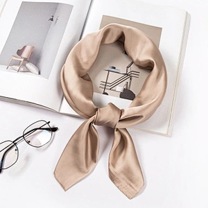 New spring female retro 70x70 square sunscreenscarf soft lady scarf silk scarf solid color