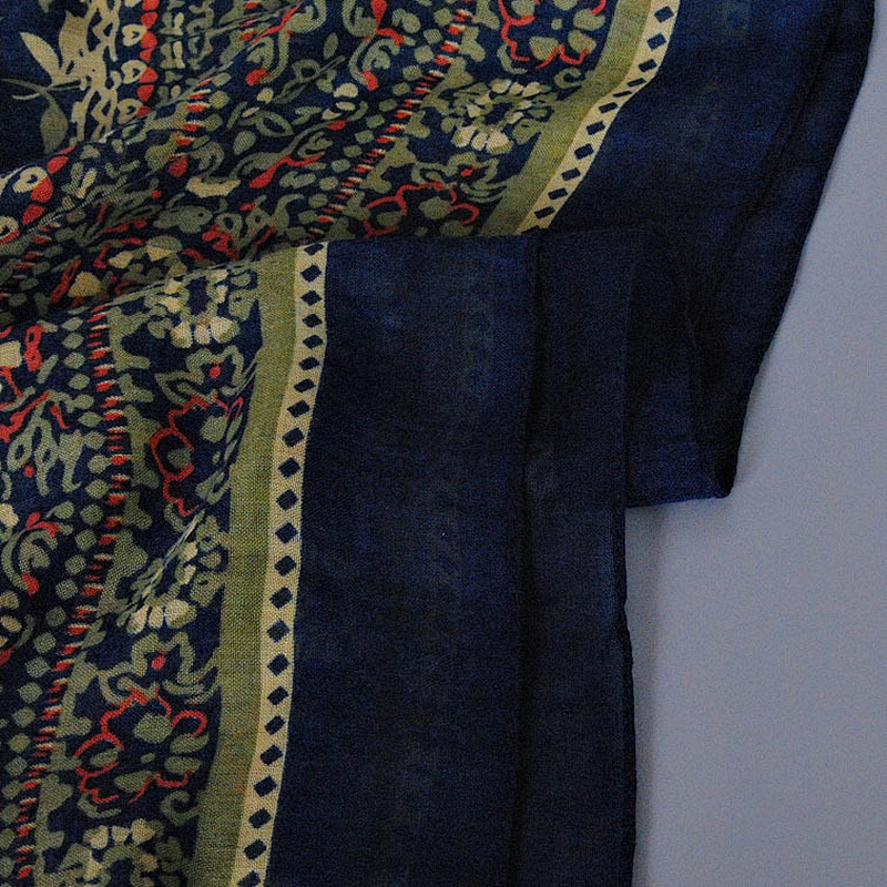 180 * 100cm fringe ethnic style shawl summer thin section tribal floral print scarf women