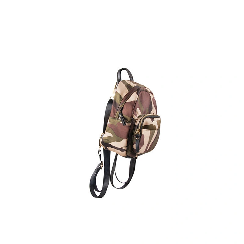 Wholesale Fashion Women Camouflage Leisure Mini Travel Shopping Backpack