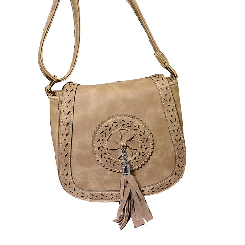 Factory direct China wholesale bohemian style pu leather crossbody bag for women