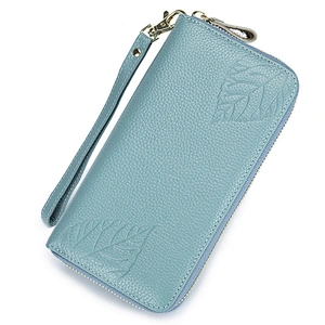 2019 Fashion Ladies Purse Genuine Leather Wallet Women's Clutch Card Wallet