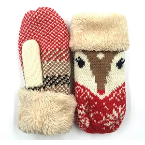 Winter Gloves Knitted Woman Gloves Soft Thick & Extremely Warm Mittens