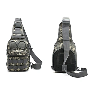 Fashion multi-function outdoor military woodland crossbody bags camouflage canvas backpack
