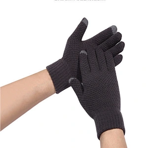 Classic Hot Seller Winter Warm Knitted Gloves Touch Screen Gloves
