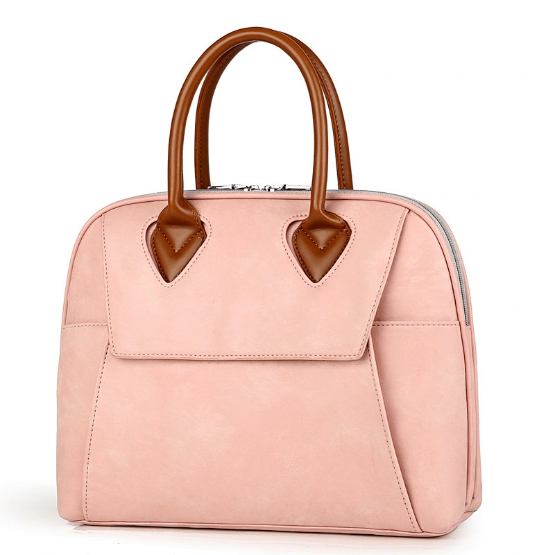 2020 Hot sale business women tote handbag pu leather laptop bag briefcase
