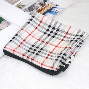 British style new silk satin printed 70cm small square scarf ladies scarf wholesale satin silk head patterned scarf